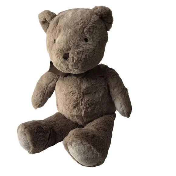 Pottery Barn Kids Teddy Bear Soft Toy Stuffed Animal. Brown. Medium. - Picture 1 of 10